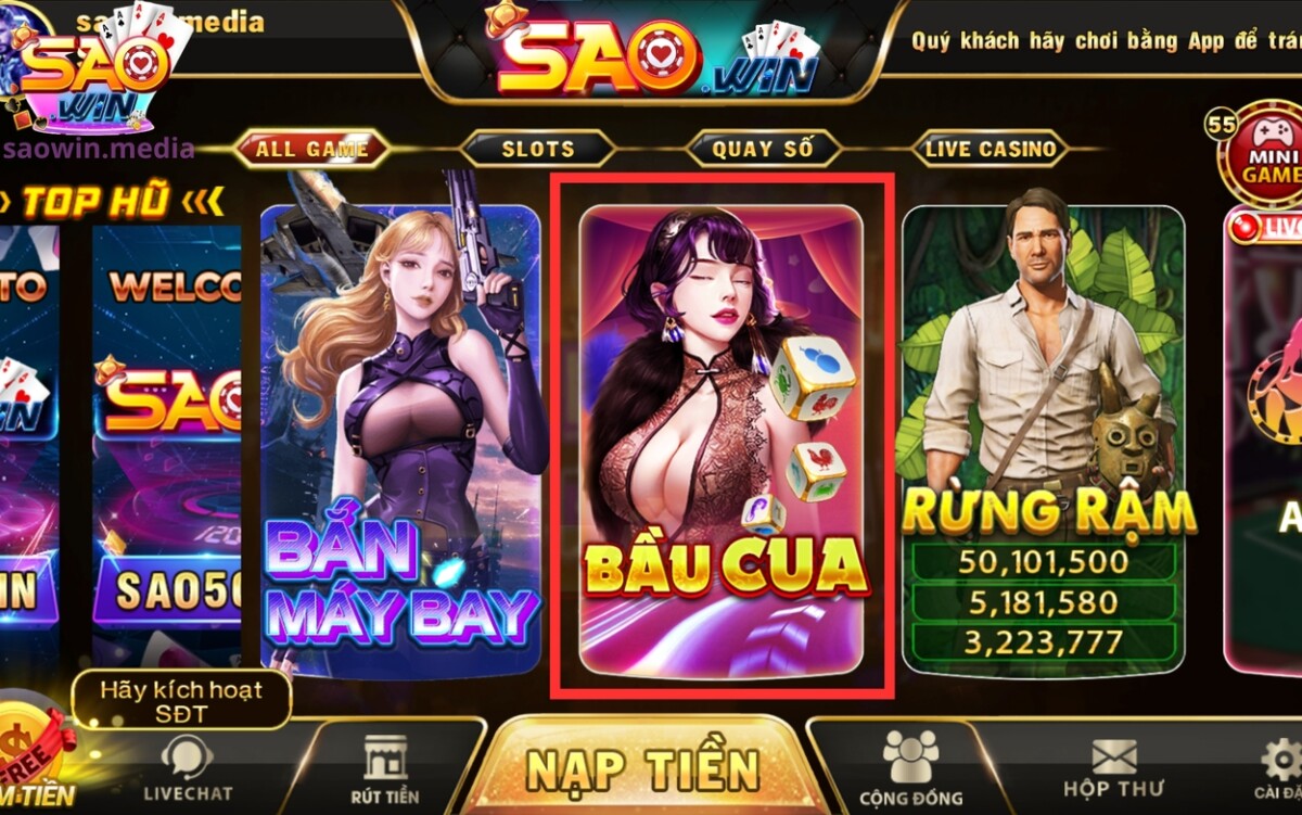 Gieo xúc xắc đặt cược linh vật