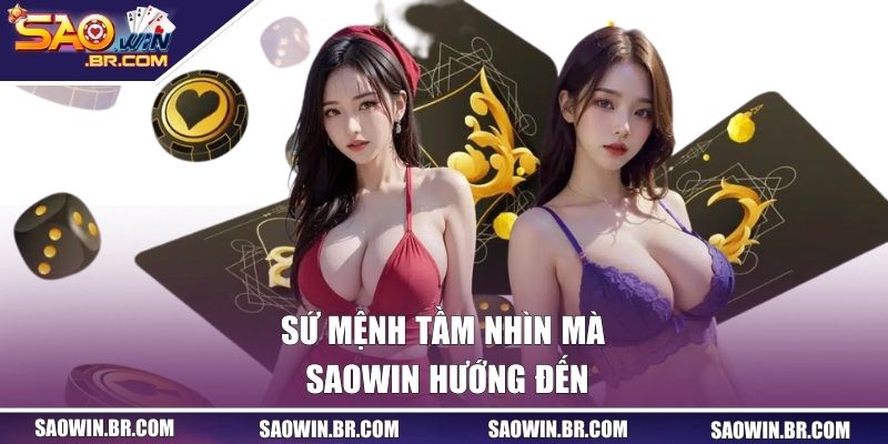 Sứ mệnh tầm nhìn mà Saowin hướng đến 